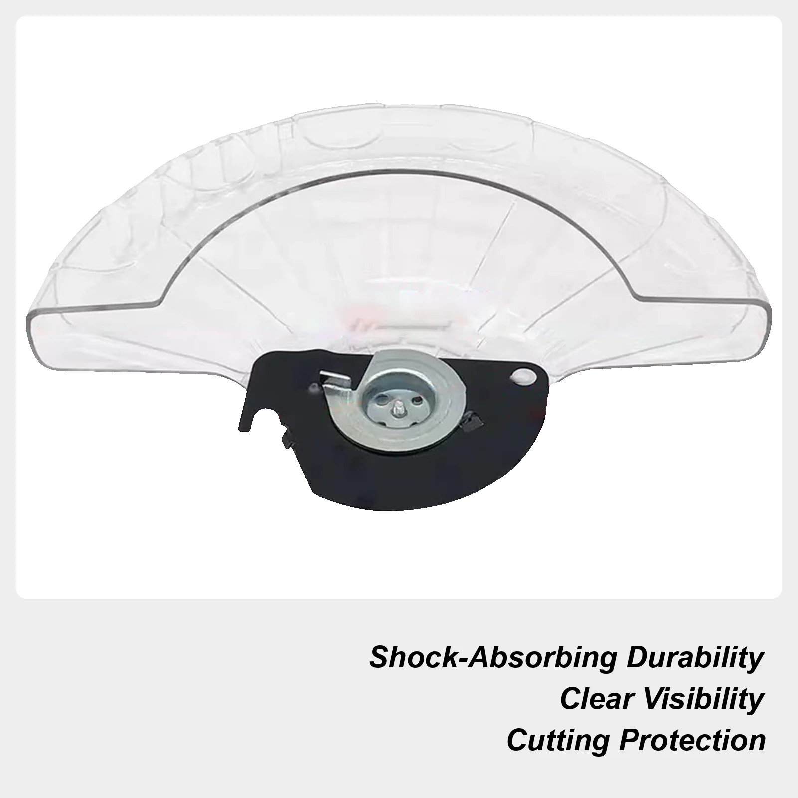 

Bench Grinder Wheel Guard Grinder Disc Dust Cover 10-inch Transparent Cutting Machine Accessories For Woodworking Technical Home