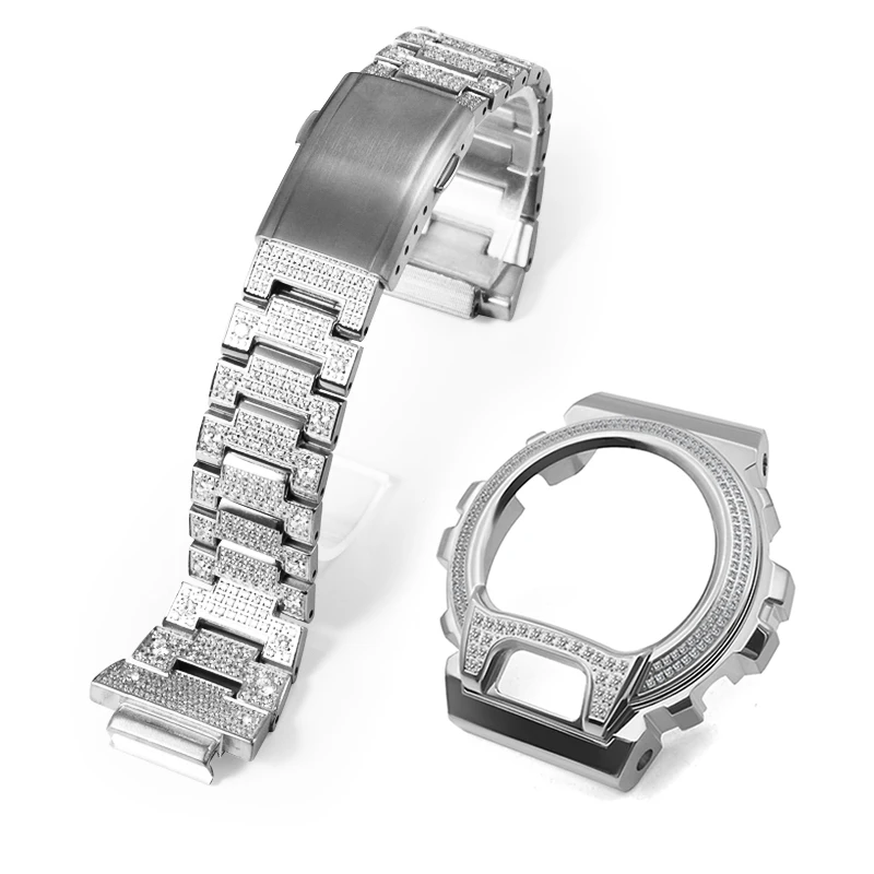 ‌DW-6900 Metal Case & Bracelet for DW6900 G-Shock Stainless Steel 