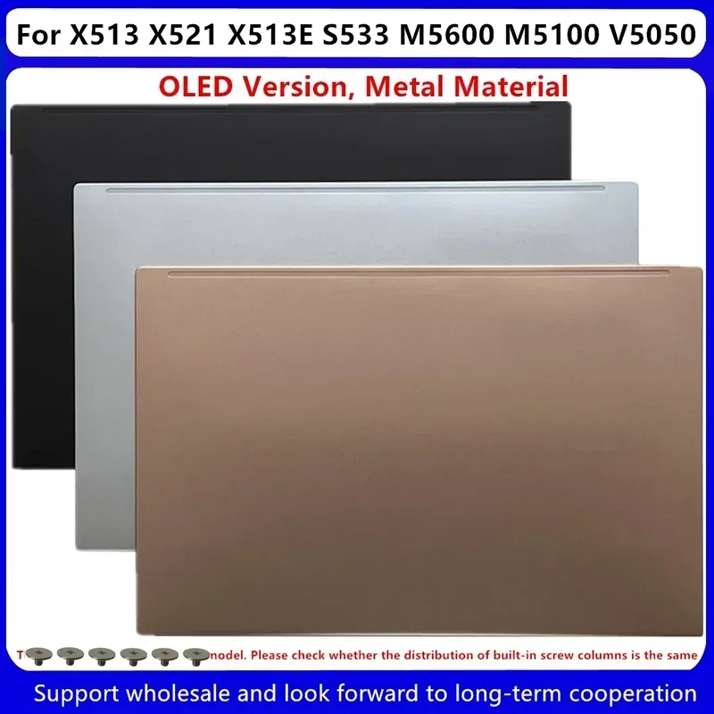 Nuevo para ASUS VivoBook X513FA F513EA X521 X513E X521FL X513 S533 cubierta trasera LCD para portátil