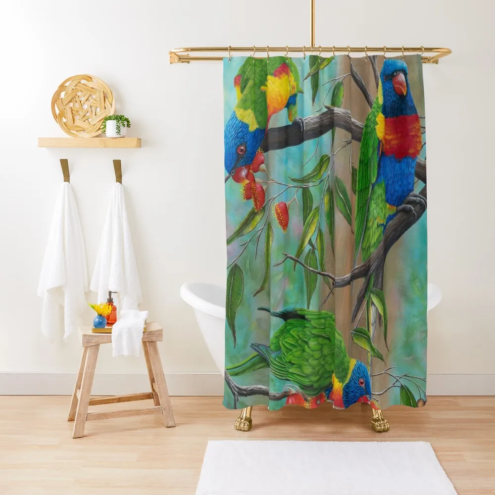 

Sunday lunch in the Dandenongs 1 Shower Curtain Transparent Bathroom Shower Shower Set For Bathroom Curtain