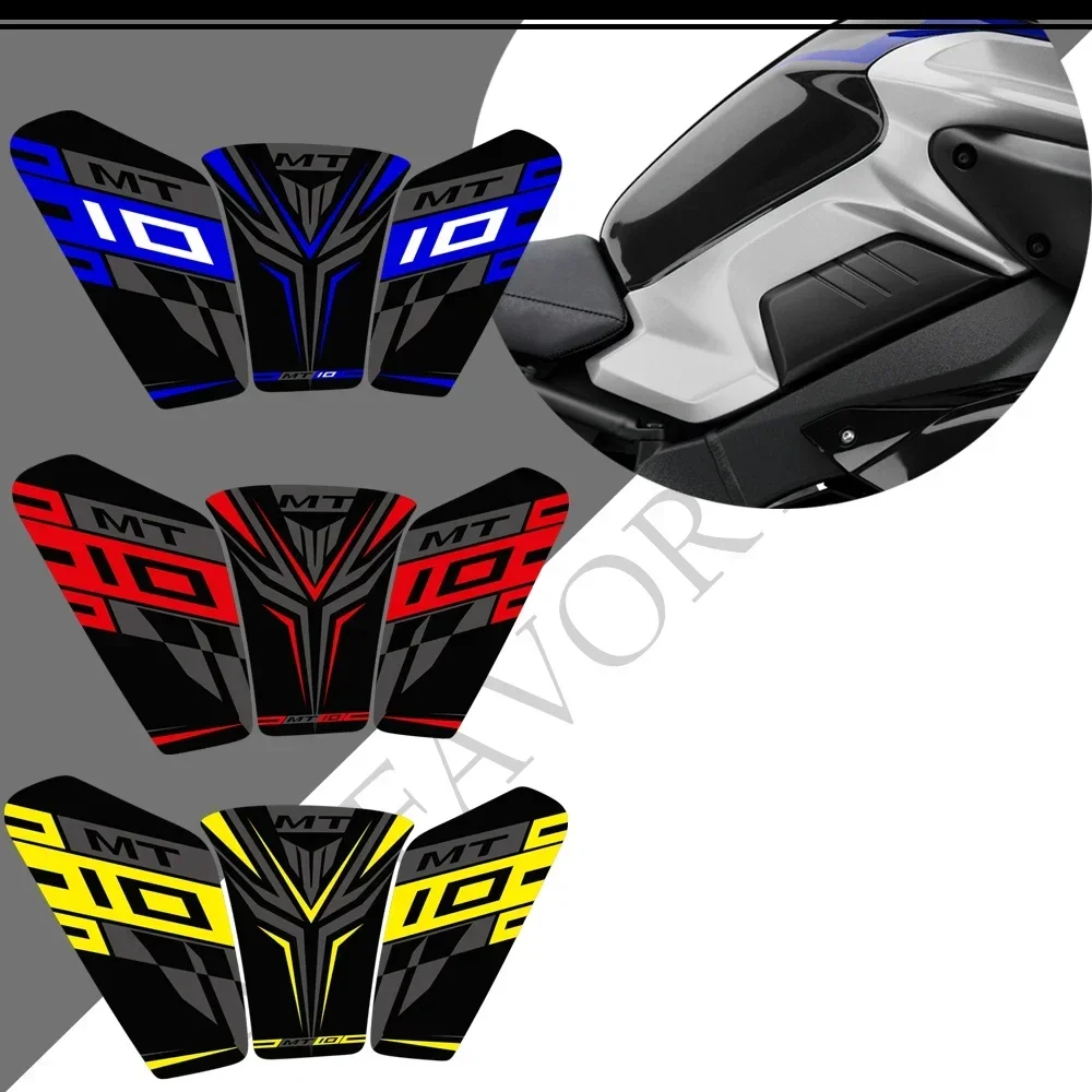 Fit Yamaha MT10 FZ MT - 10 Tank Pad Protector  Stickers Fairing Fender Windshield Handguard Decal 2016 - 2021