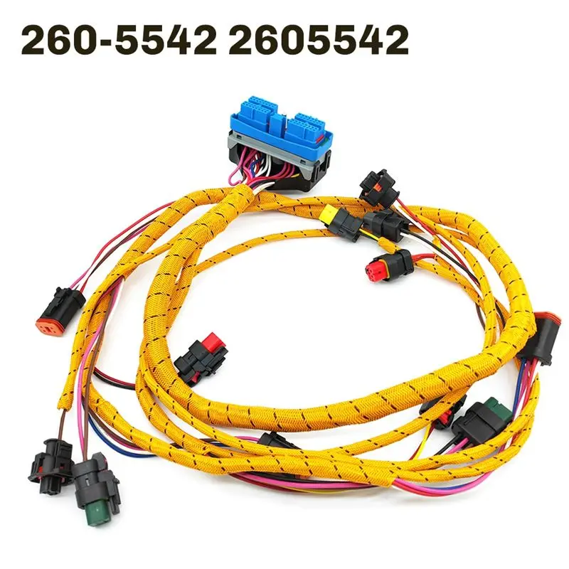 Picture 4: Well 260-5542 2605542 New Engine Wiring Harness For CAT C6.6 Engine 320D 323D 963D 924H