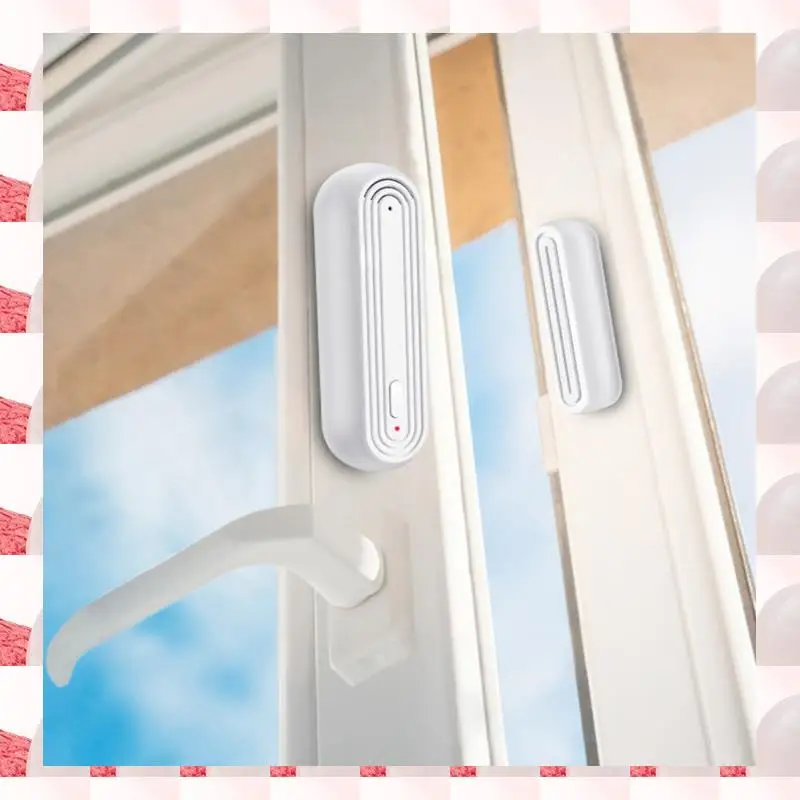 

ABGN Smart Wifi Door And Window Alarm Sensor With Open/Close Detection Function, Remote Anti-Theft Alarm