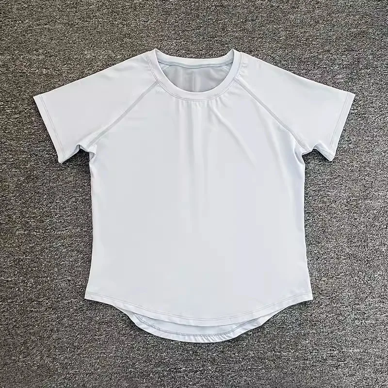 New Yoga Top Women's Breathable Running Training Fitness Short Sleeve Workout Fitness Clothes