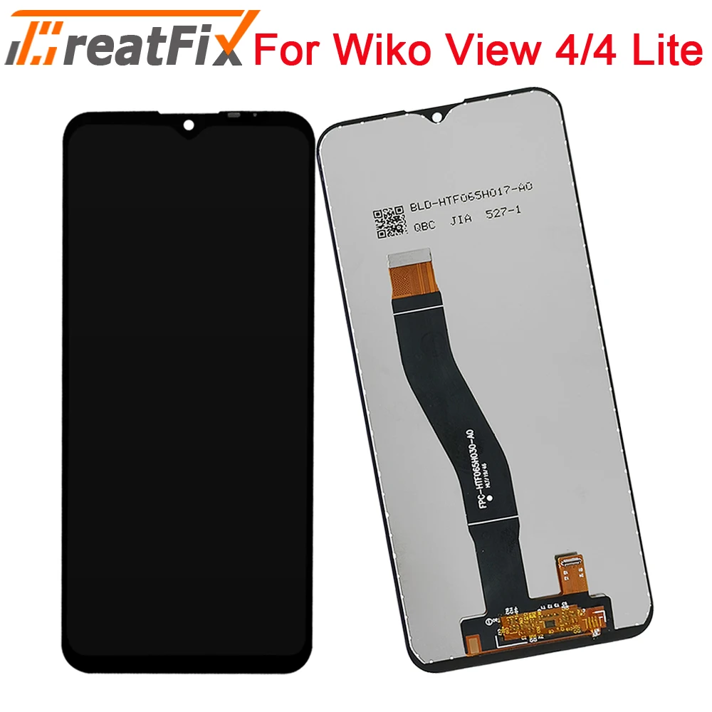 Dla WIKO VIEW 4 W-V830 wyświetlacz LCD czujnik ekranu dotykowego zamienny zestaw WIKO View 4 Lite W-V730 wyświetlacz LCD czujnik naprawy