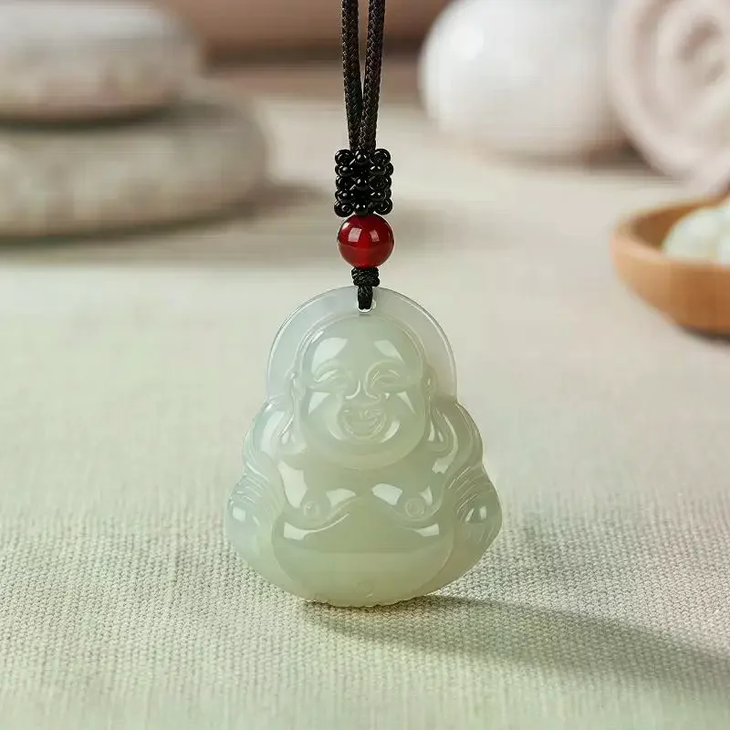 Maitreya Pendant Statue Necklace Fashionable Women's Wealth Jewelry Gifts