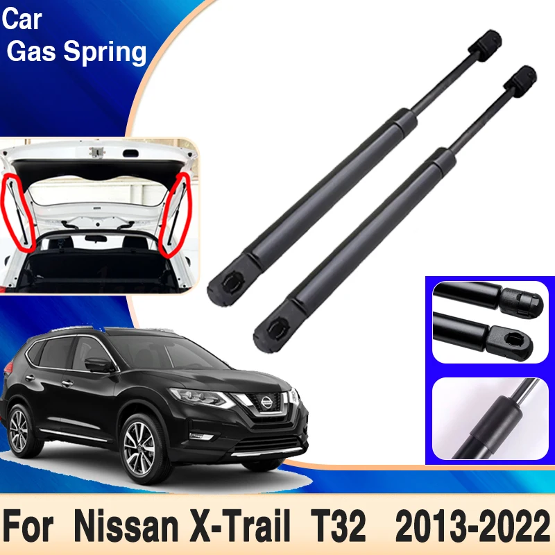 

For Nissan X Trail T32 Accessories Rogue Honor 2013~2022 Car Trunk Tailgate Gas Struts Shock Strut Lift Supports Car Accessories