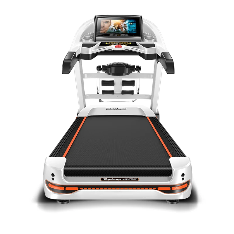 2025 Treadmill Home Fitness Treadmill With Tv Foldable Body Fit Large 52 CM Running Belt Best Treadmill Factory