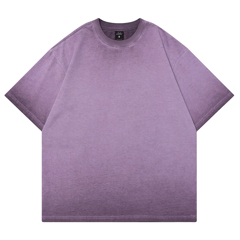 

Summer Mens Washed Solid Plain Tshirts Hip Hop Vintage Dirty Dyeing T-Shirts Streetwear Harajuku Casual Cotton Fashion Tops Tees