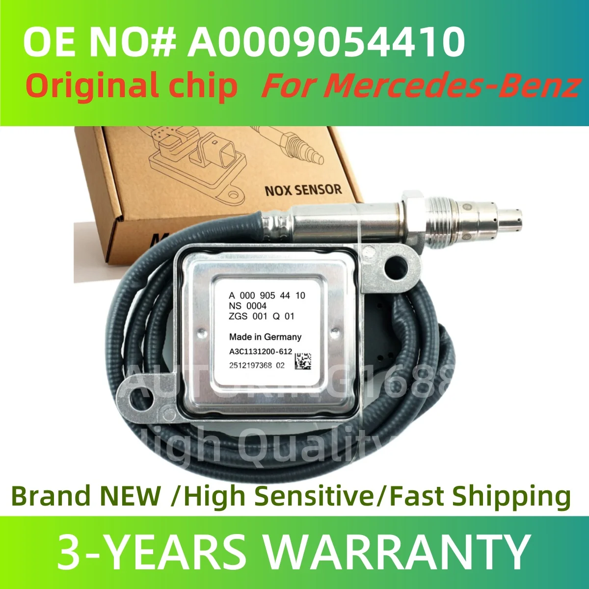 Sensor Nox de Alta Calidad N-GK Probe A0009054410 0009054410 para Mercedes-Benz Clase ML GLE C E SLK W166 C160 C180 C200