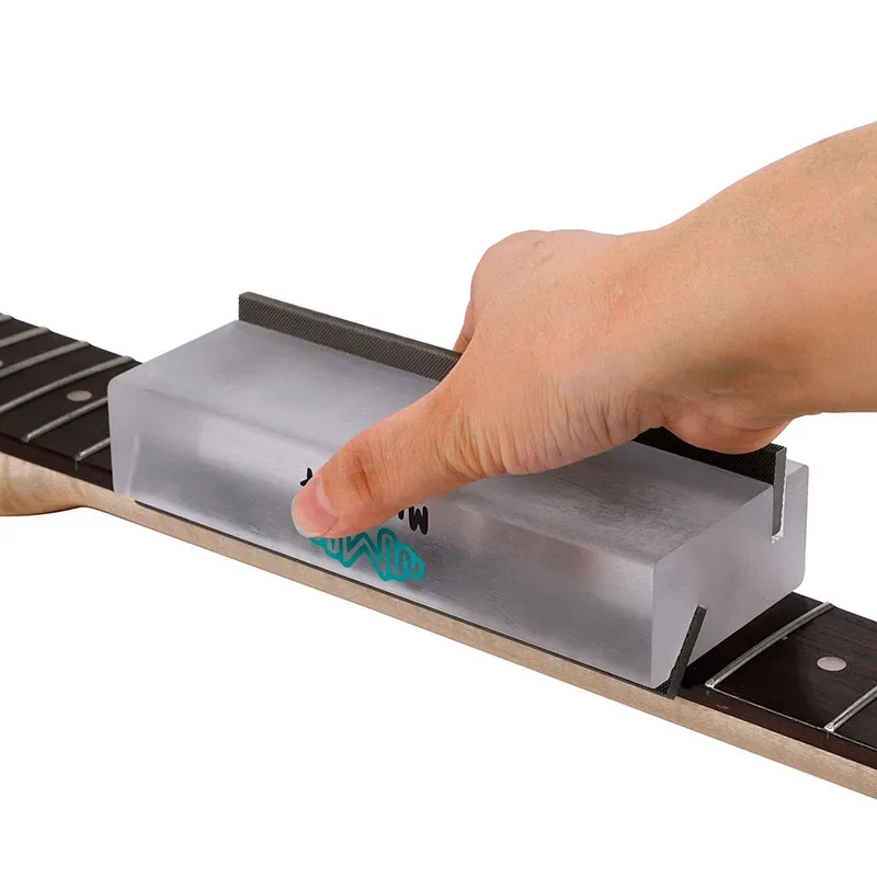 Hot Sale-Two-in-one 35/90 degree chamfer file guitar fret bevel file luthier repair tool