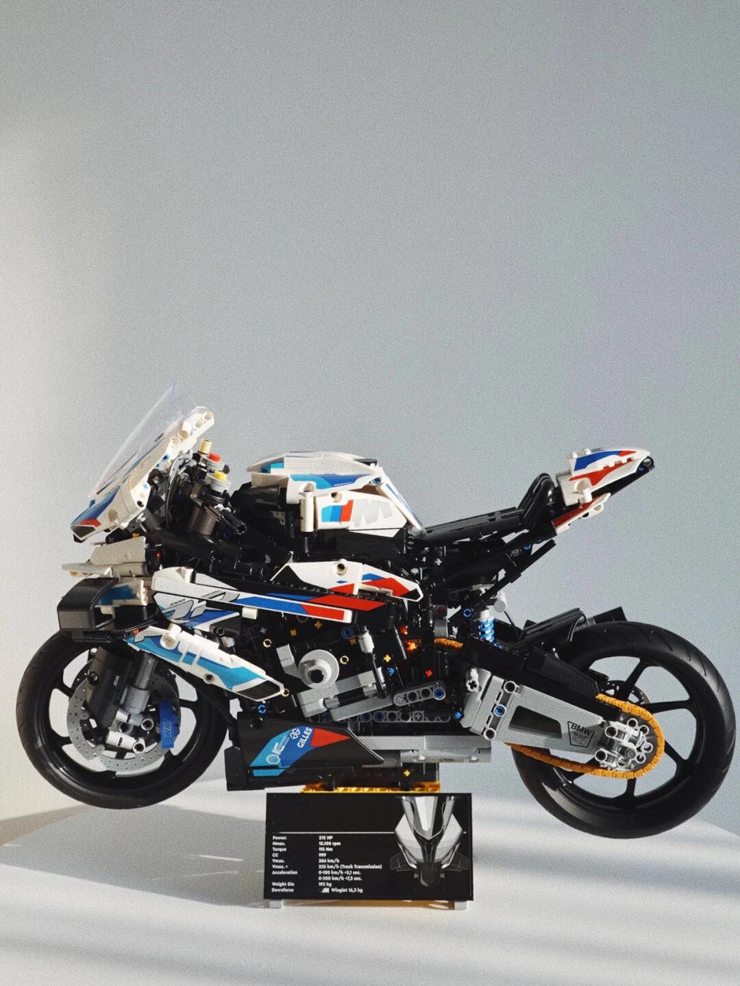 Technical 1920PCS M1000RR Motorcycle Model Building Block Toy Speed Motorbike Vehicle Bricks Birthday or Christmas Boys Gift