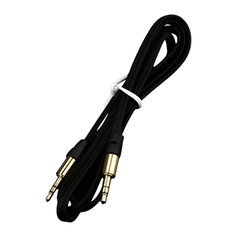 Double End 3.5mm Plug Cable Male to Male Adapter Wire Line Plug and Play for 3.5mm Plug Headphones Phones Tablets