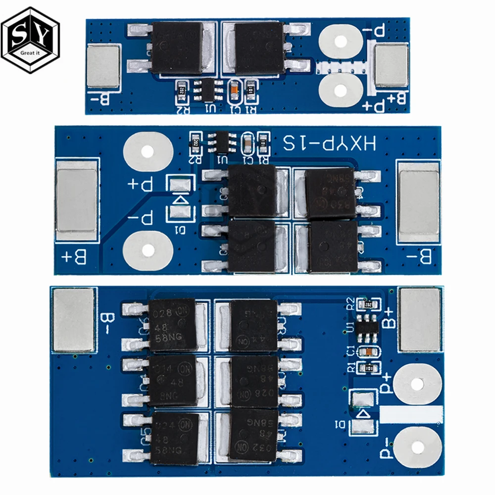 BMS 1S 12A 16A 24A 3.7V LiFePO4 Lithium Battery Protection Board 18650 4.2V Charging Voltage/Short Circuit/Overcharge Preventio