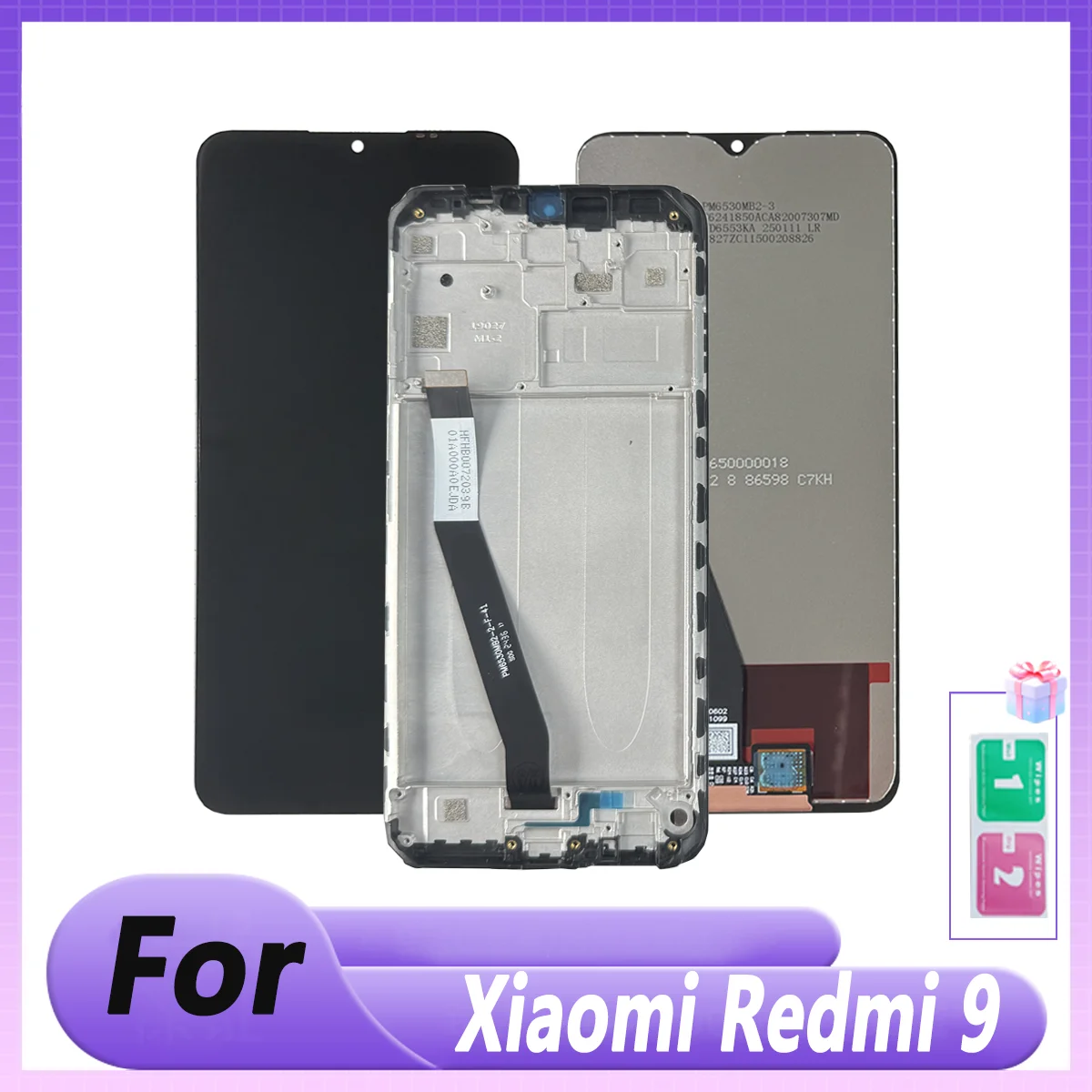 pop-testato-65-''per-xiaomi-redmi-9-display-lcd-touch-screen-display-per-redmi-9-m2004j19g-m2004j19c-parti-di-ricambio-dello-schermo-lc