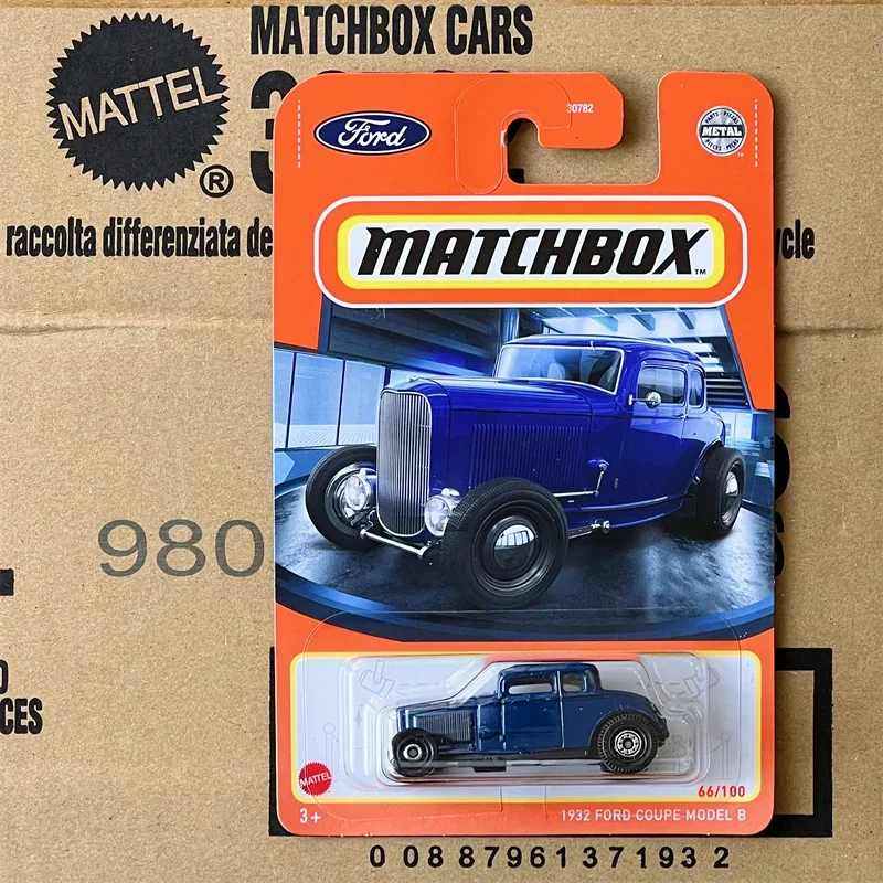 Matchbox-coche fundido a presión para niños, 1/64 vehículos, 70 aniversario, Ford Mustang, Nissan, juguetes para niños, regalo de cumpleaños