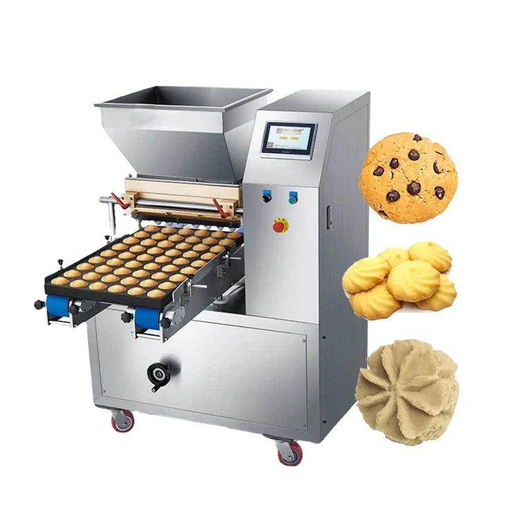 Automatic Small Biscuit Cookie Forming Maker Industrial Rotary Cookie Biscuit Making Machine