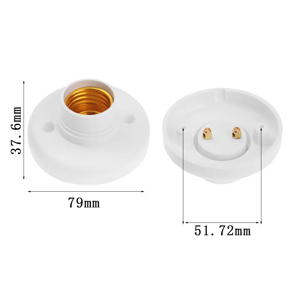 New High Quality Ceiling Light Stand Conversion Fixing Adapter Lamp Holder  Durable Converter  Bulb Base E27