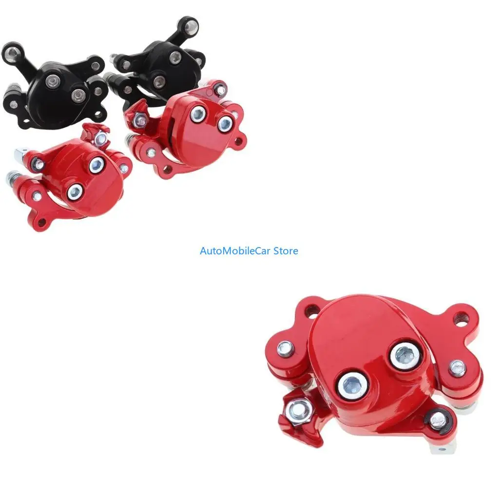 G8TE Portable Disc Brake Caliper Left/Right Disc Brake Caliper Lightweight Easy Installation for 47cc 49cc 2stroke Pocket