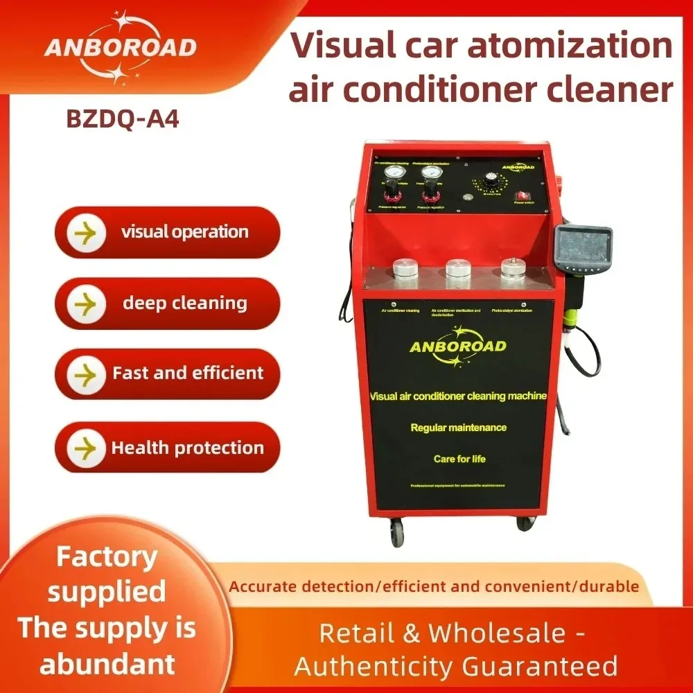 Convenient Visual Car Atomization Air Conditioner Cleaner Efficient Auto Care