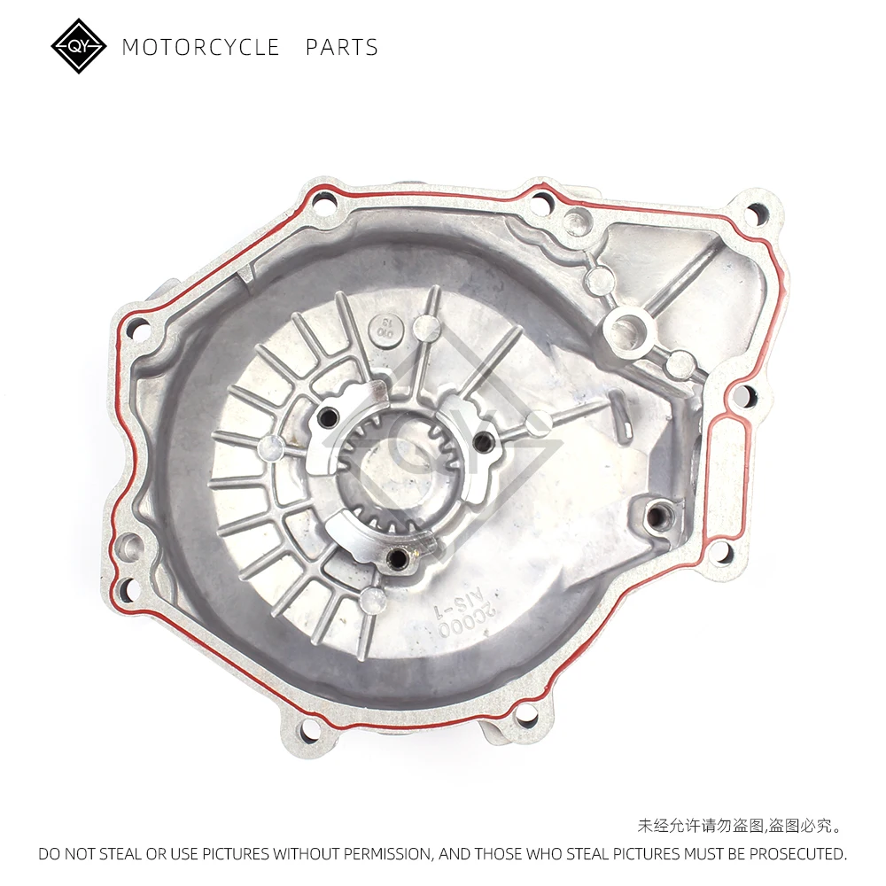 LQYL Motorcycle Left Engine Stator Crankcase Cover For Yamaha YZF R6 YZFR6 YZF-R6 2006 2007 2008 2009 2010 2011 2012 2013-2020
