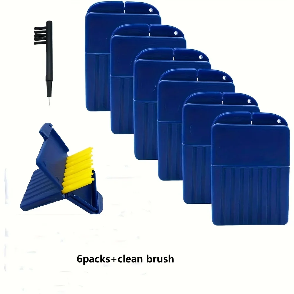 

Hearing Aid Wax Pad Filter 6 Packs Replacement Compatible with Phonak Widex Resound Wax Trap Protector Accessories