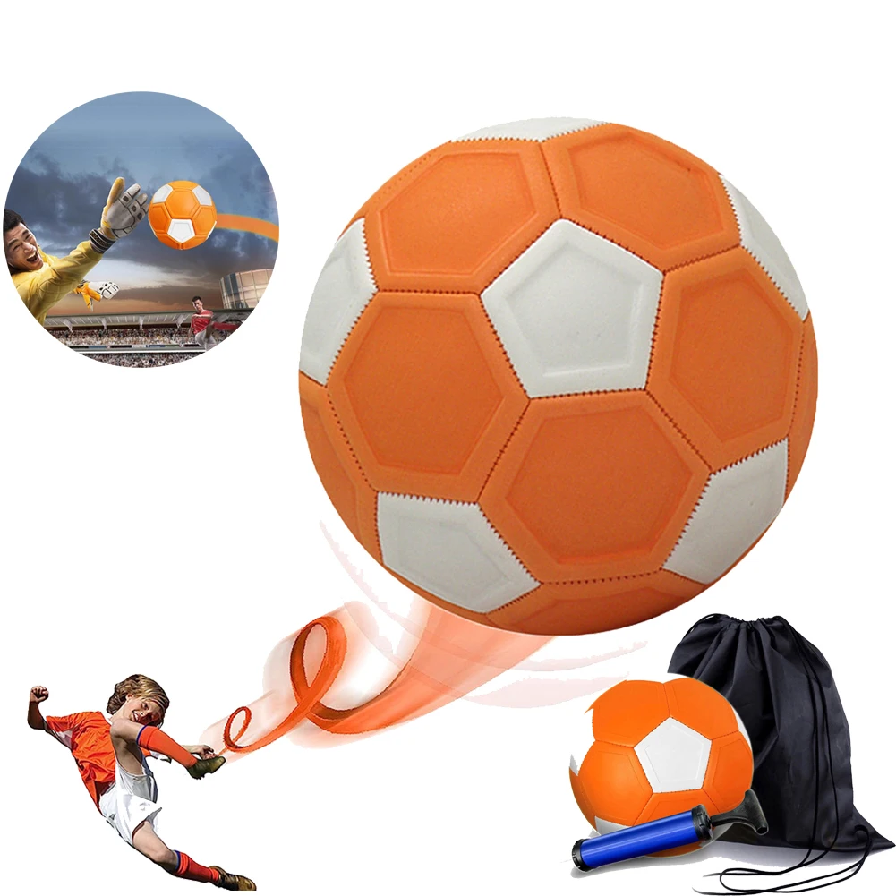 Sport Curve Swerve Soccer Ball Football Toy KickerBall High Visibility Swerve Soccer Ball Curving Kick Ball for Boys and Girls