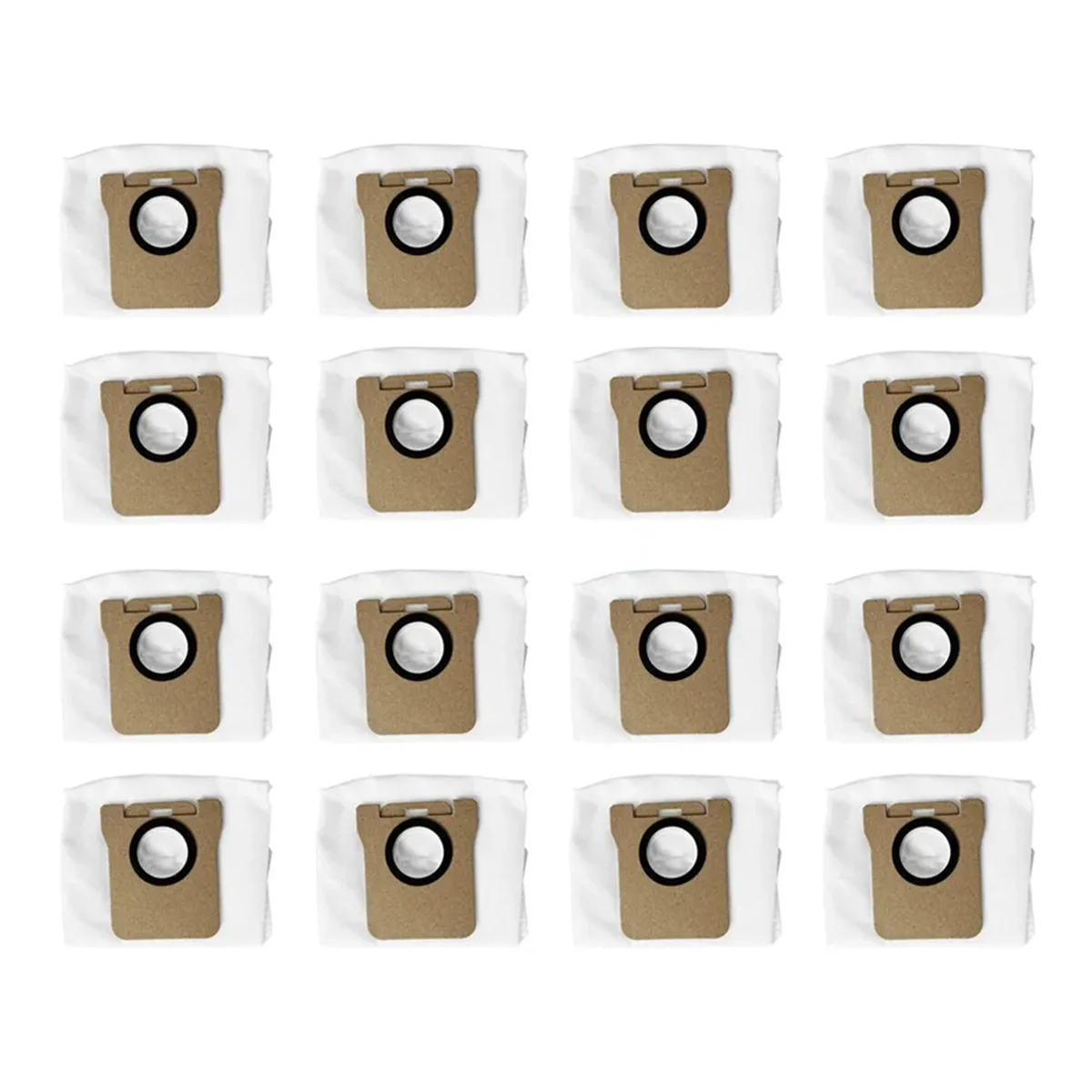 16PCS for L10S Ultra S10 X10+ Plus Robot Vacuum Cleaner Parts Dust Bag Replacement Accessories Dirty Bag