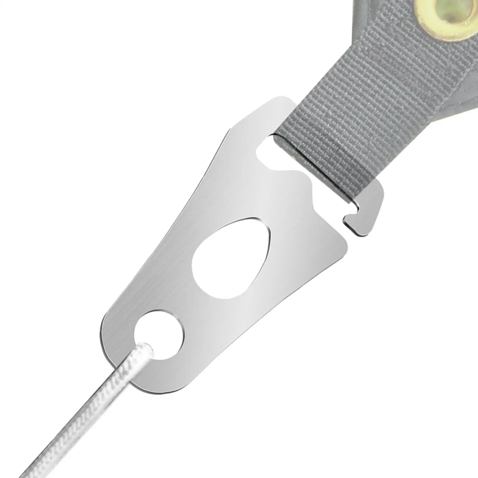 Seilspanner/Zelt-Windseilschnalle/Campingzelt-Abspannschnur/Guyline Windseilschnur/Knotting-Schnalle/Befestigungseil