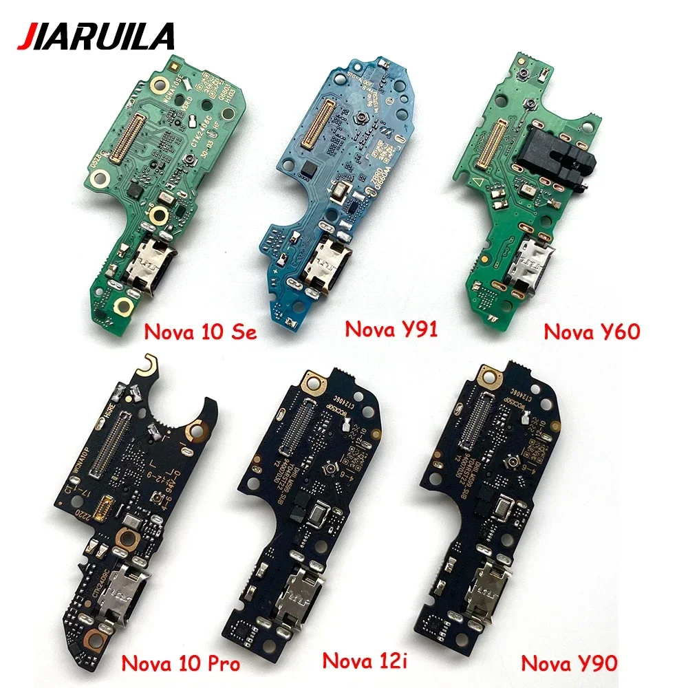

For Huawei Nova 10 Pro 10 Se 10Z 11i 11 Pro 12 Pro Y60 Y90 Y70 Y72 USB Charger Port Dock Connector Microphone Board Flex Cable