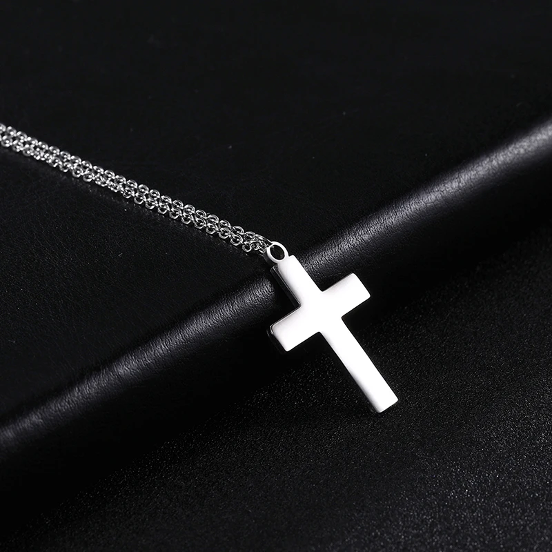 My Shape Hollow Heart Pendant Necklace For Women Men Stainless Steel Chain Butterfly Cross Star David Cactus Charms Jewelry Gift