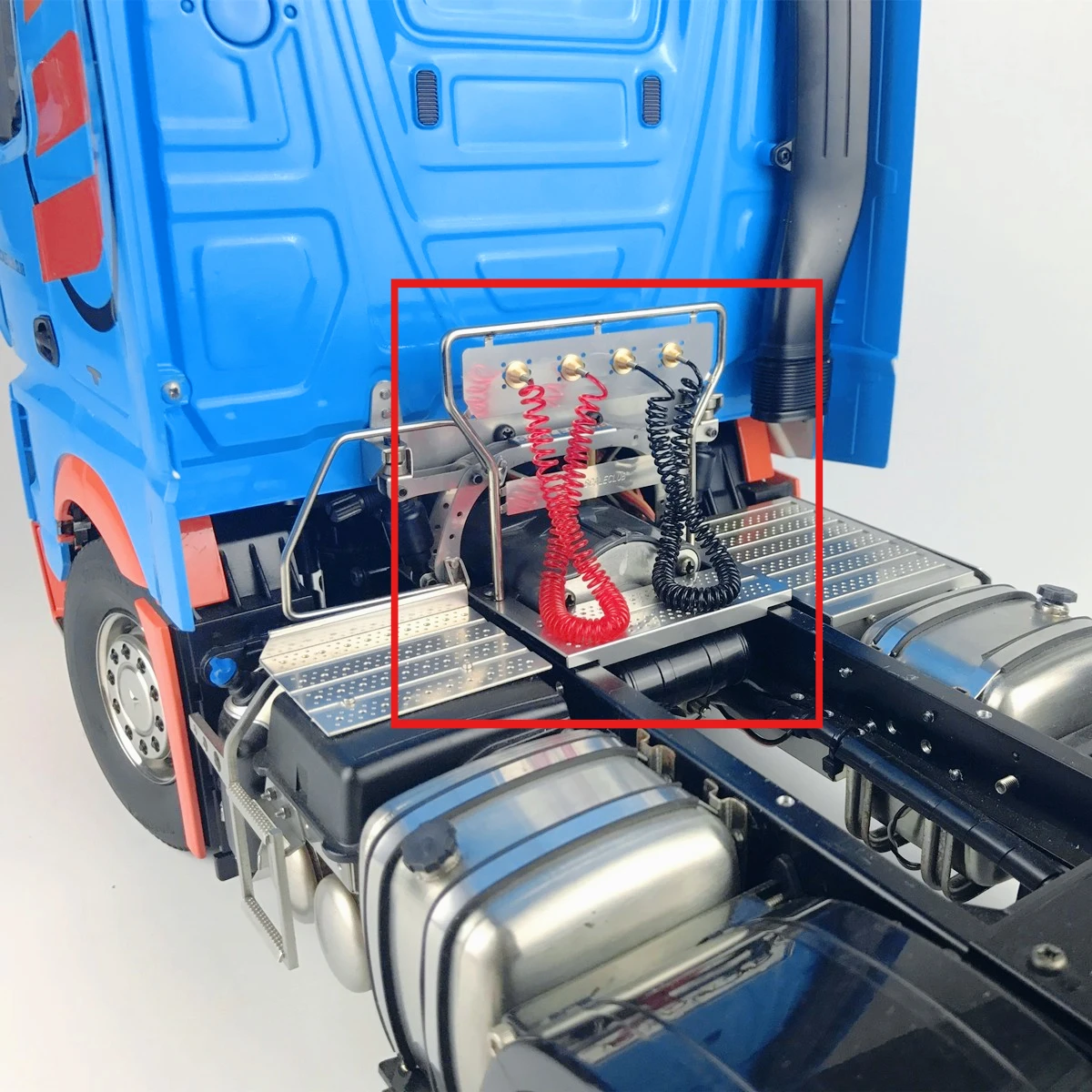 

Trailer Accessories Metal Air Hose Bracket for 1/14 Scale Remote Control Tow Truck Model Upgrade Remote Control Car Accessories