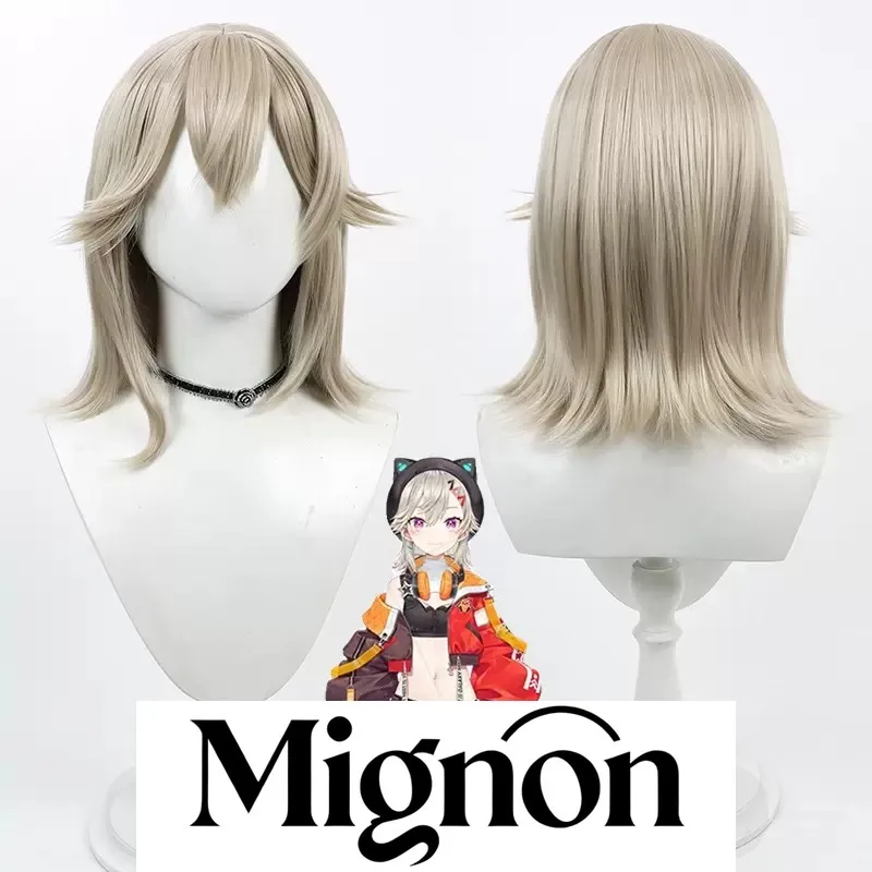 VTuber Komori MeTo cosplay wig silicone scalp Halloween gift