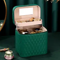 Cosmetic Bag Portable Multifunctional Cosmetic Organizer Box Out Handheld Cosmetic Case