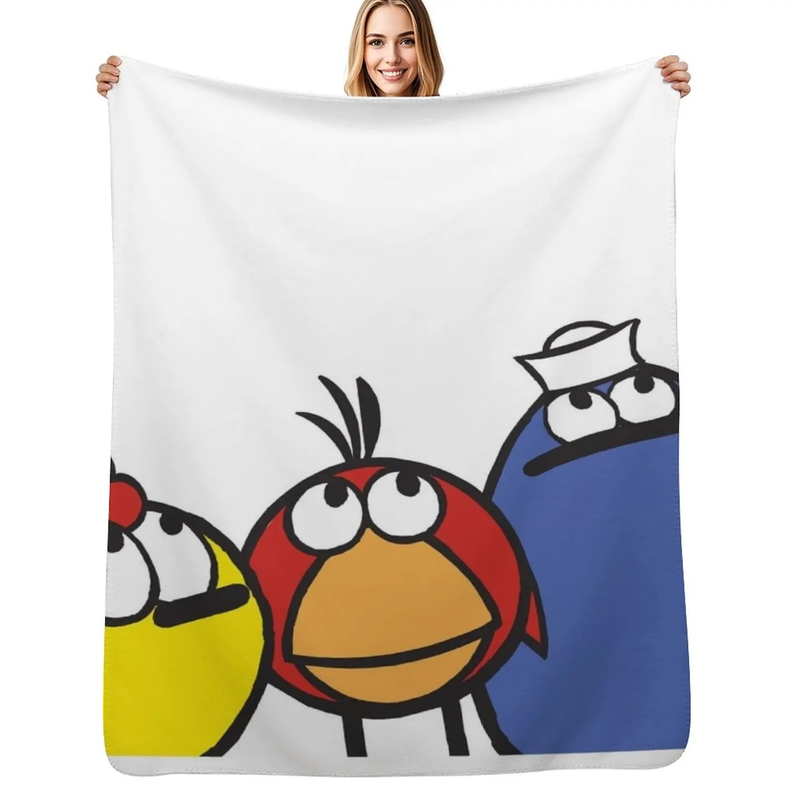 

Peep and the Big Wide World Throw Blanket Plush Fuzzy Cozy Blanket for Couch Sofa