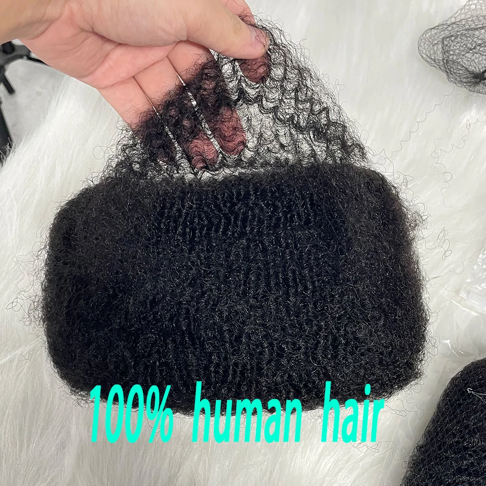 Natural Brazilian 4C Afro Kinky Bulk Human Hair for Locs Braiding Remy Hair Bundle 30g/Pack No Weft 4C Afro Kinky 10-18 Inch