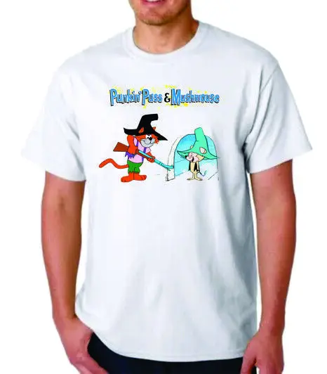 PUNKIN' PUSS & MUSHMOUSE SHIRT HANNA BARBERA CARTOON VERSION 2