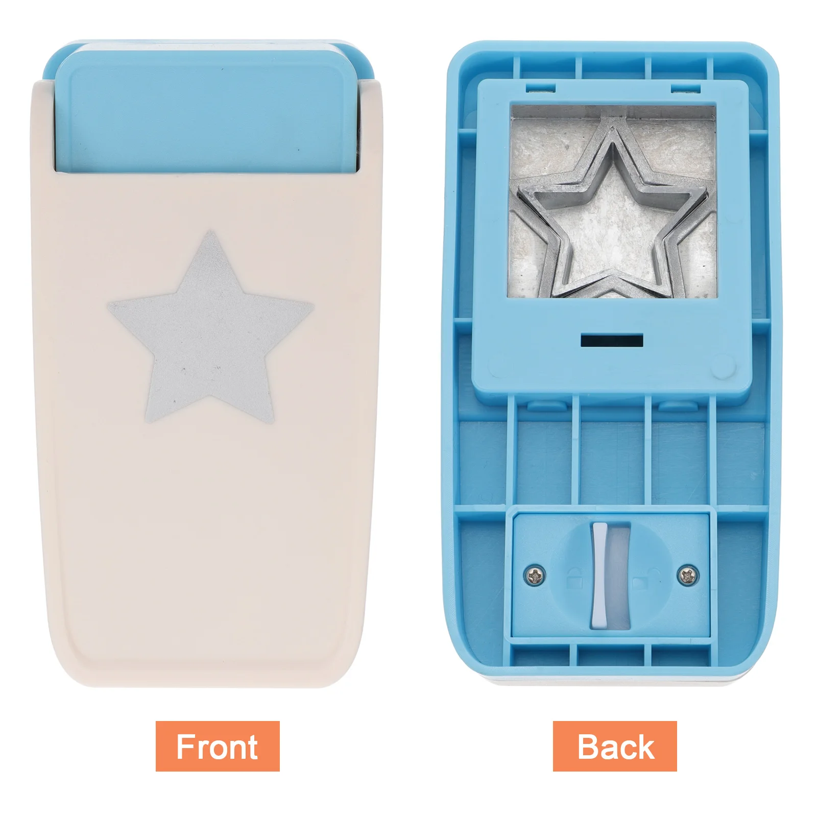 Extra Large Embossing Device Child Scrapbooking Art Plastic Crafting Paper Hole Punch