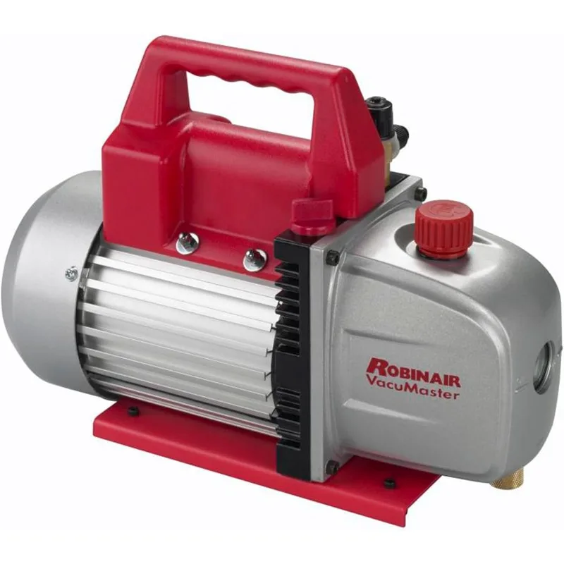 (15500) VacuMaster Economy Vacuum Pump - 2-Stage, 5 CFM , Red