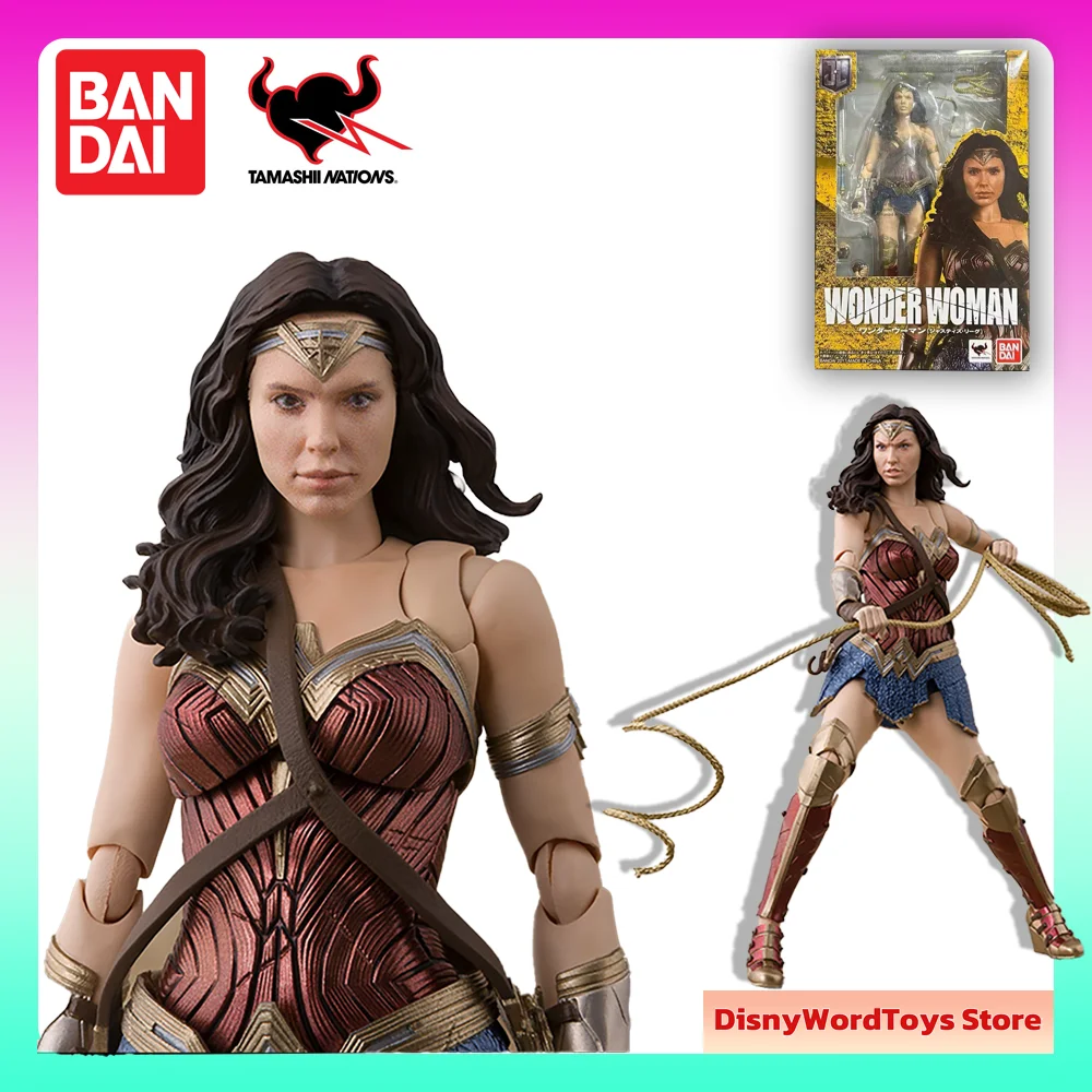 

In Stock 100% Original Bandai S.H.Figuarts Wonder Woman Action Figure Collectible Model