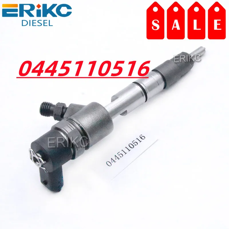 ERIKC Auto Engine Parts 0445110516(0445 110 516) Auto Engine Injector Assy 0 445 110 516 Fuel Pump Dispenser Inyector Nozzle