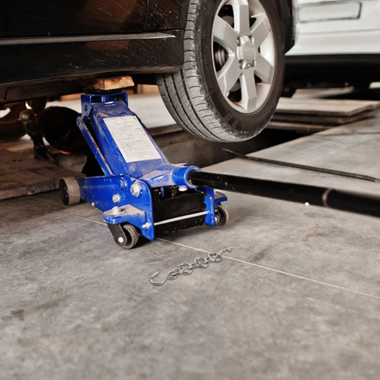 

Automotive Dent Puller Chain Heavy Duty Stainless Steel Universal Car Body Repair Slide Hook Kit Vehicle Metal Surface Tool