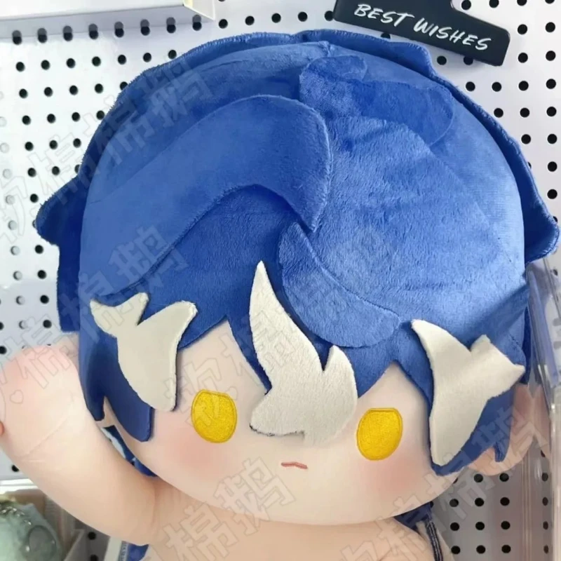 40cm Anime Game Genshin Impact Flins Kawaii Cosplay Sit-upright Soft Cotton Doll Body Cartoon Toy Figures Fans Collection Gifts