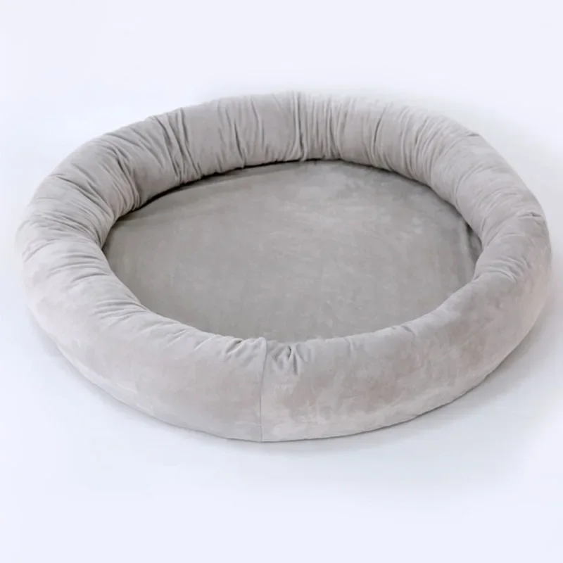 Cama pequeña Circular multifuncional para bebé, cojín de juego moderno y minimalista para habitación de niños, cama mediana para dormir