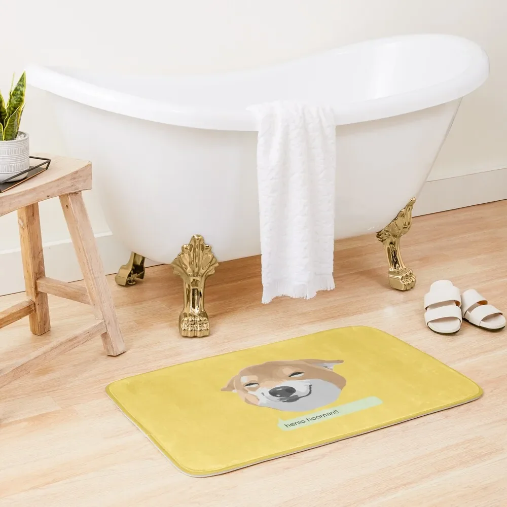 

henlo hooman Bath Mat Anti-Slip Shower Bathroom Items Bathtub Anti Slip Mat