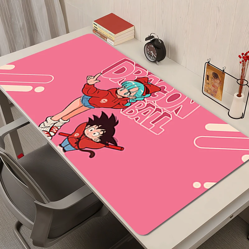 

Mouse Pad Anime Rubber Mousepad Dragon Ball Bulma Office Desk Mat Gaming Mats PC Accessories Extended Pad Non-Slip Keyboard Mat