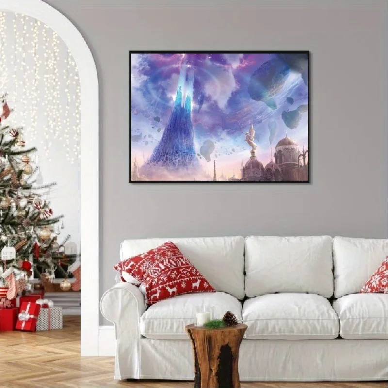 Puzzle papierowe dla dorosłych, 500 elementów, Wieża Wieczności, zabawna gra edukacyjna, dekoracja domu, dekoracja ścienna, zabawka antystresowa, zabawa i relaks.