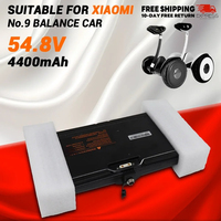 54.8V 4.4Ah 3-pin SELF BALANCING Skateboard Battery for Xiaomi Ninebot Segway MINI Lithium Cell Connection App with BMS 18650