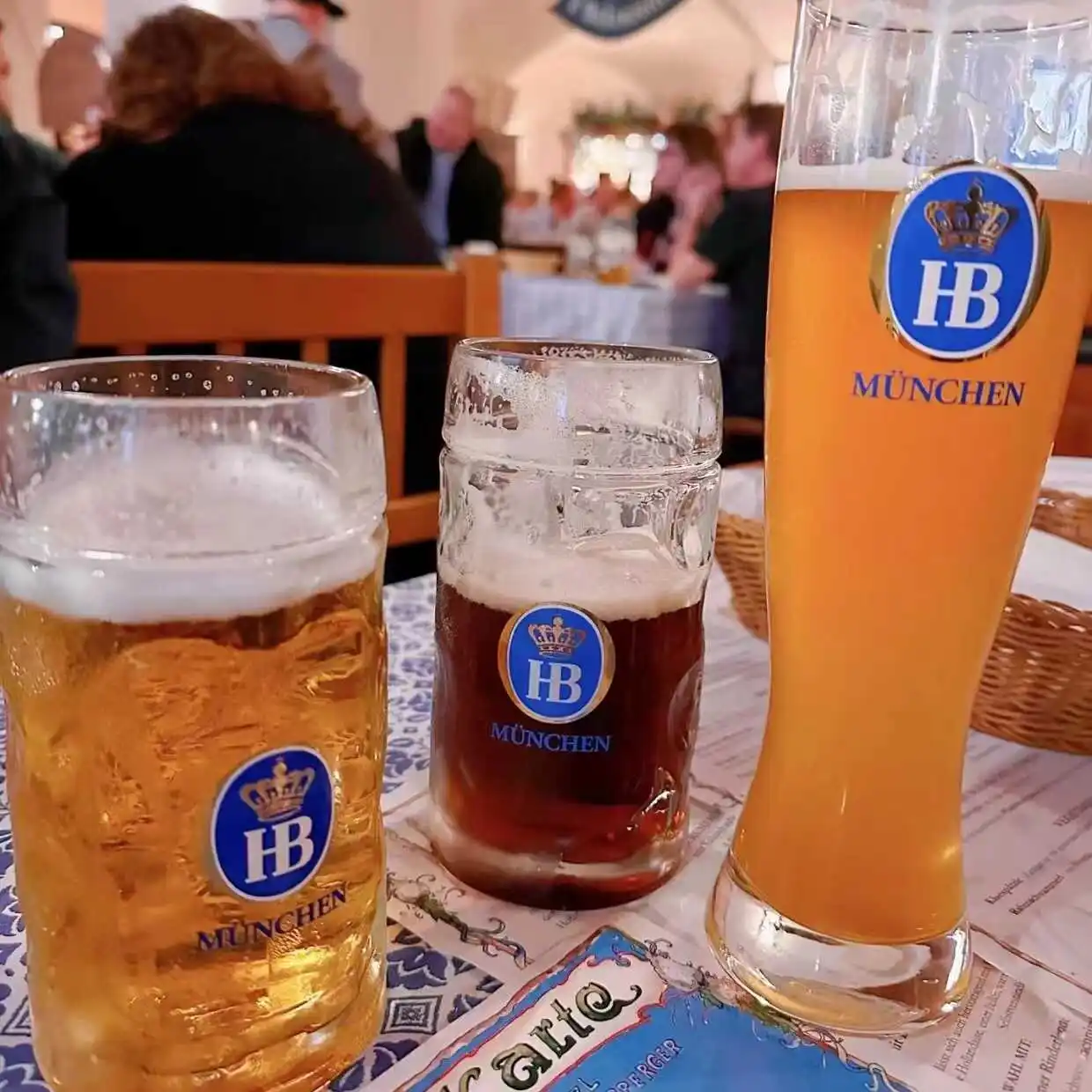 Munich Royal HB Beer Glass Cup Super Large Capacity Bar Specialty Popular Craft Beer Mug Imported Food Grade Tempered Glass