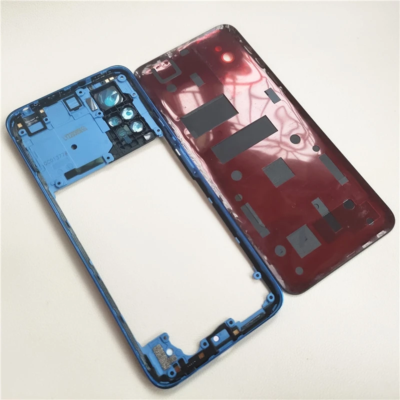 Full Housing For Xiaomi Redmi Note 12 4G Back Battery Cover Rear Case +Middle Frame +Volume Button +Camera Lens